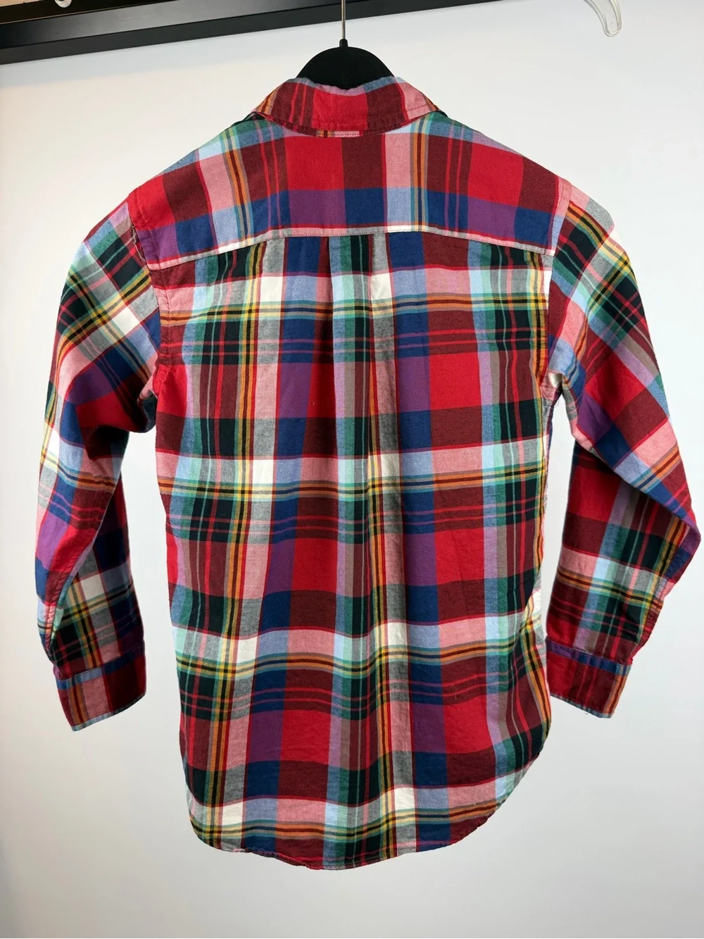 Ralph Lauren Red Multi Plaid Button-Down Shirt